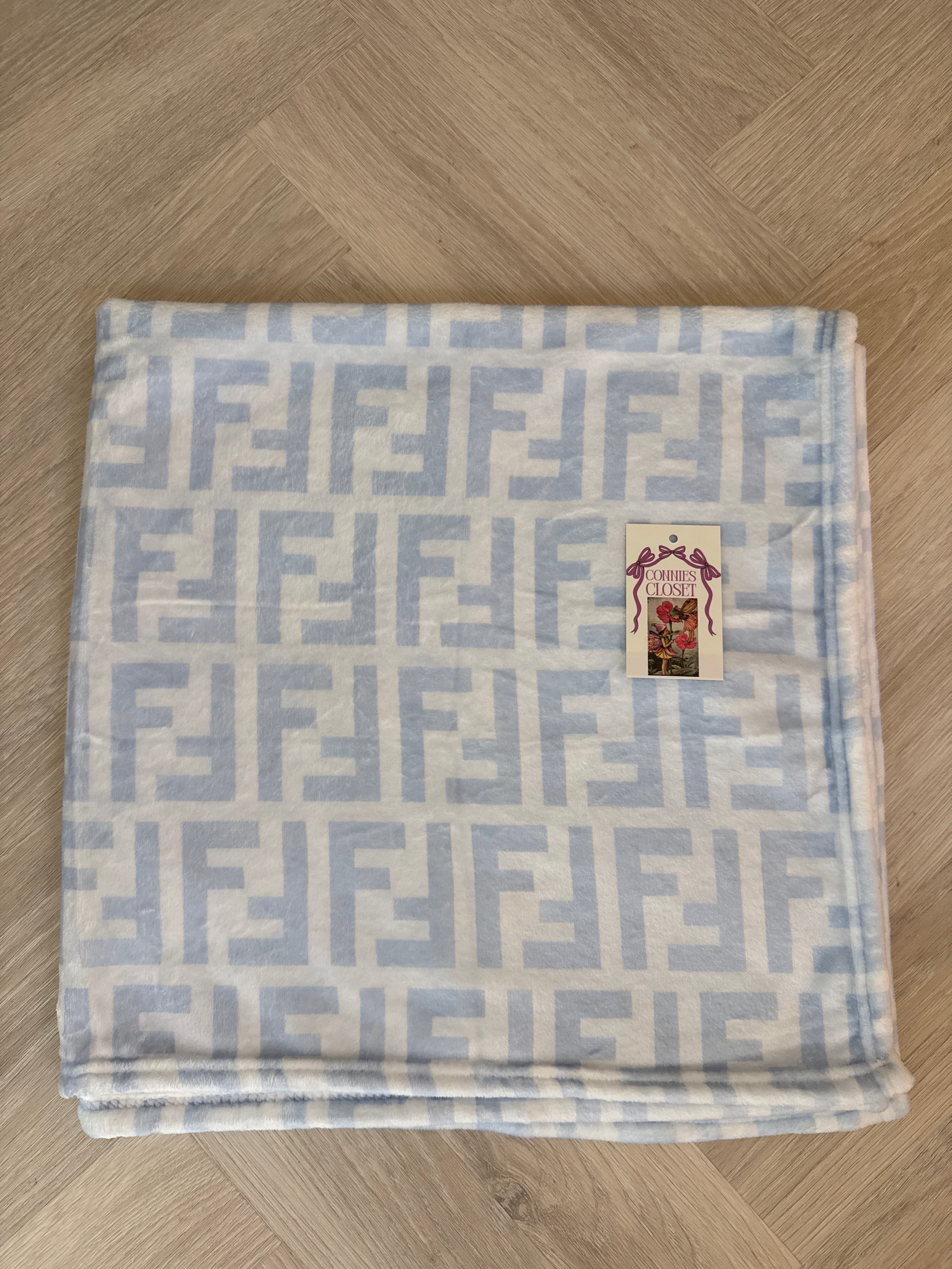 PRE ORDER blue minky blanket