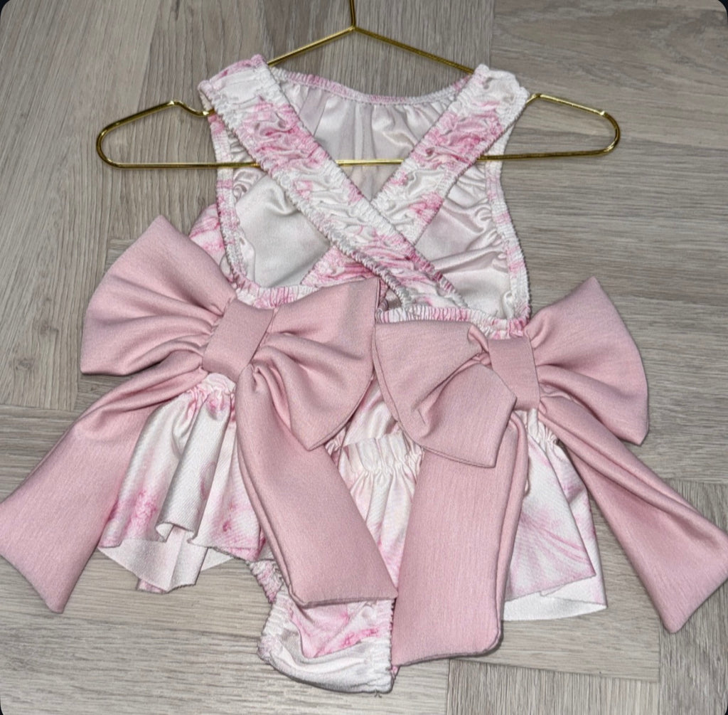 Pink carousel swimsuit