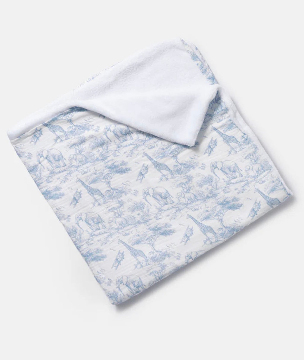 Safari print blanket