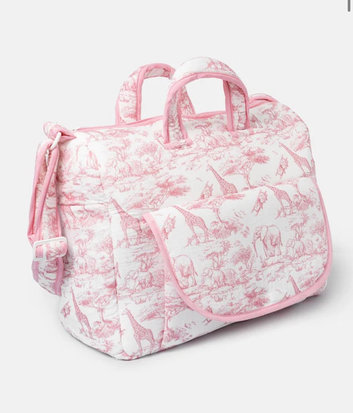 Pink safari bag