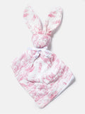 Pink safari rabbit comforter