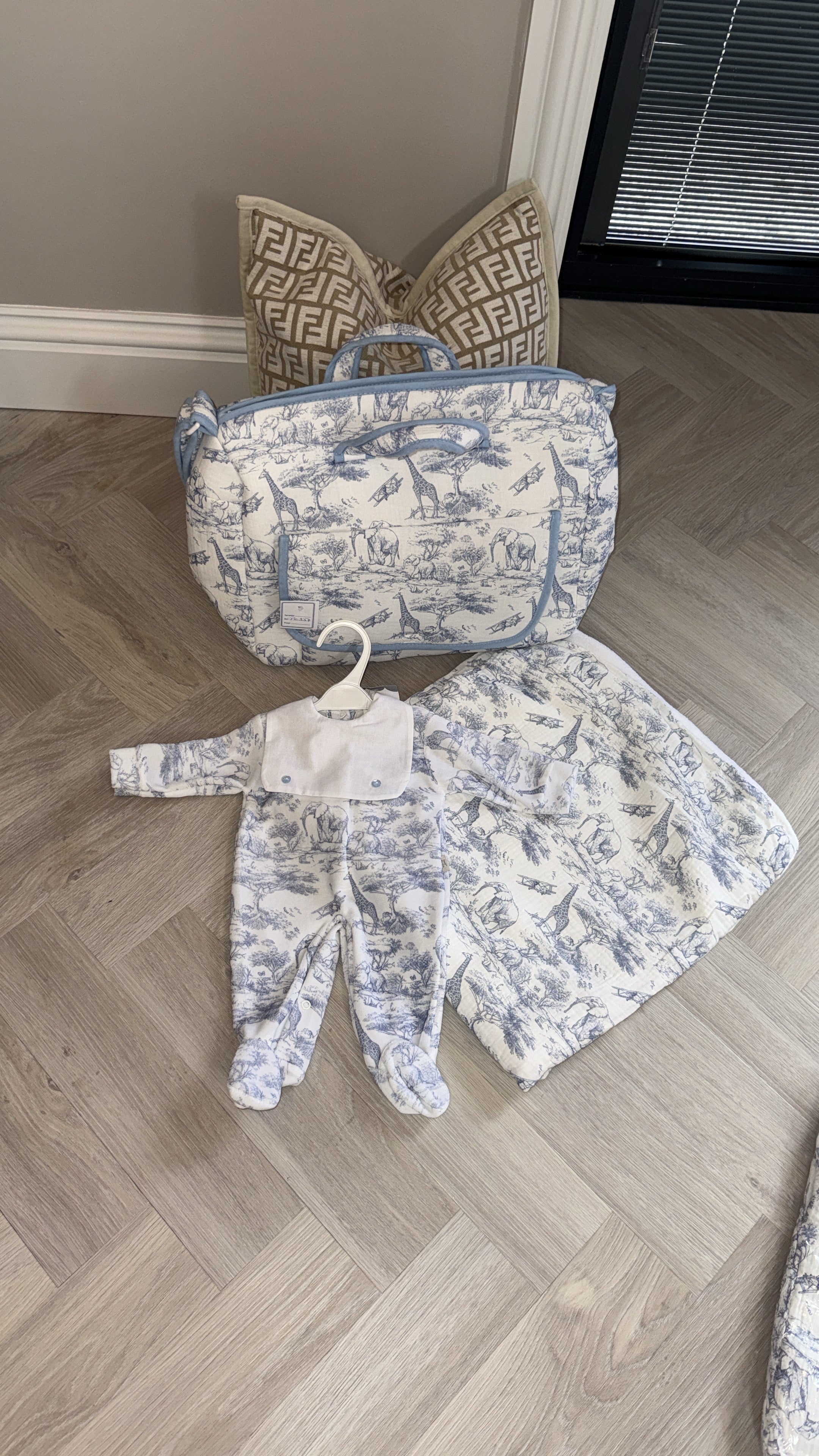 Safari print blanket